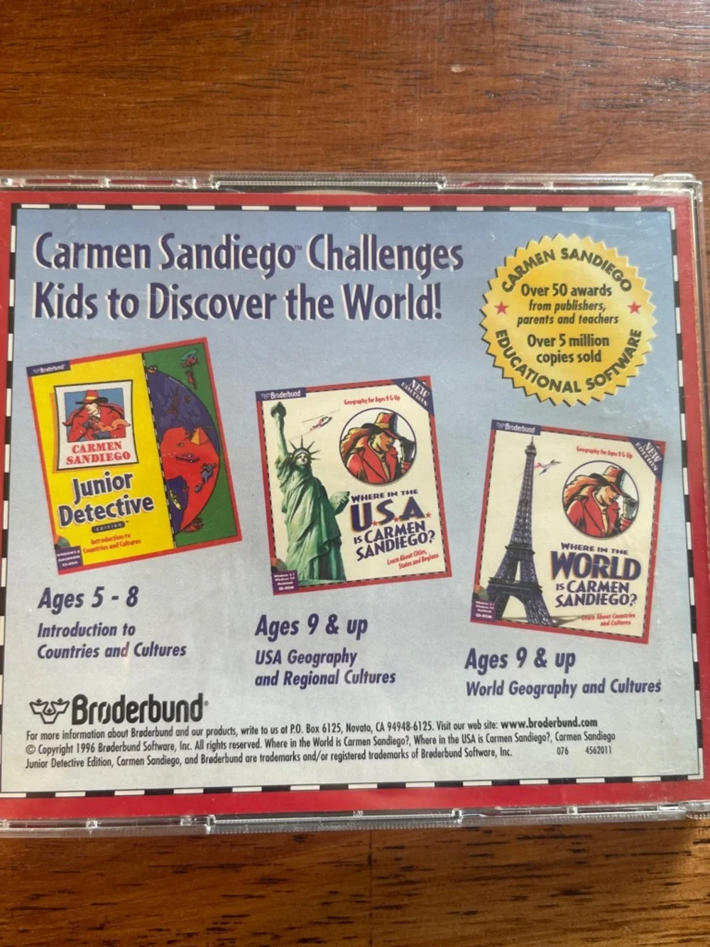 Where in the World Is Carmen Sandiego? CD-ROM